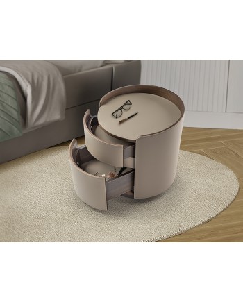 CIRZE- MESITA NOCHE- BEIGE
